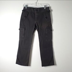 Marc Jacobs Black Cargo Capris